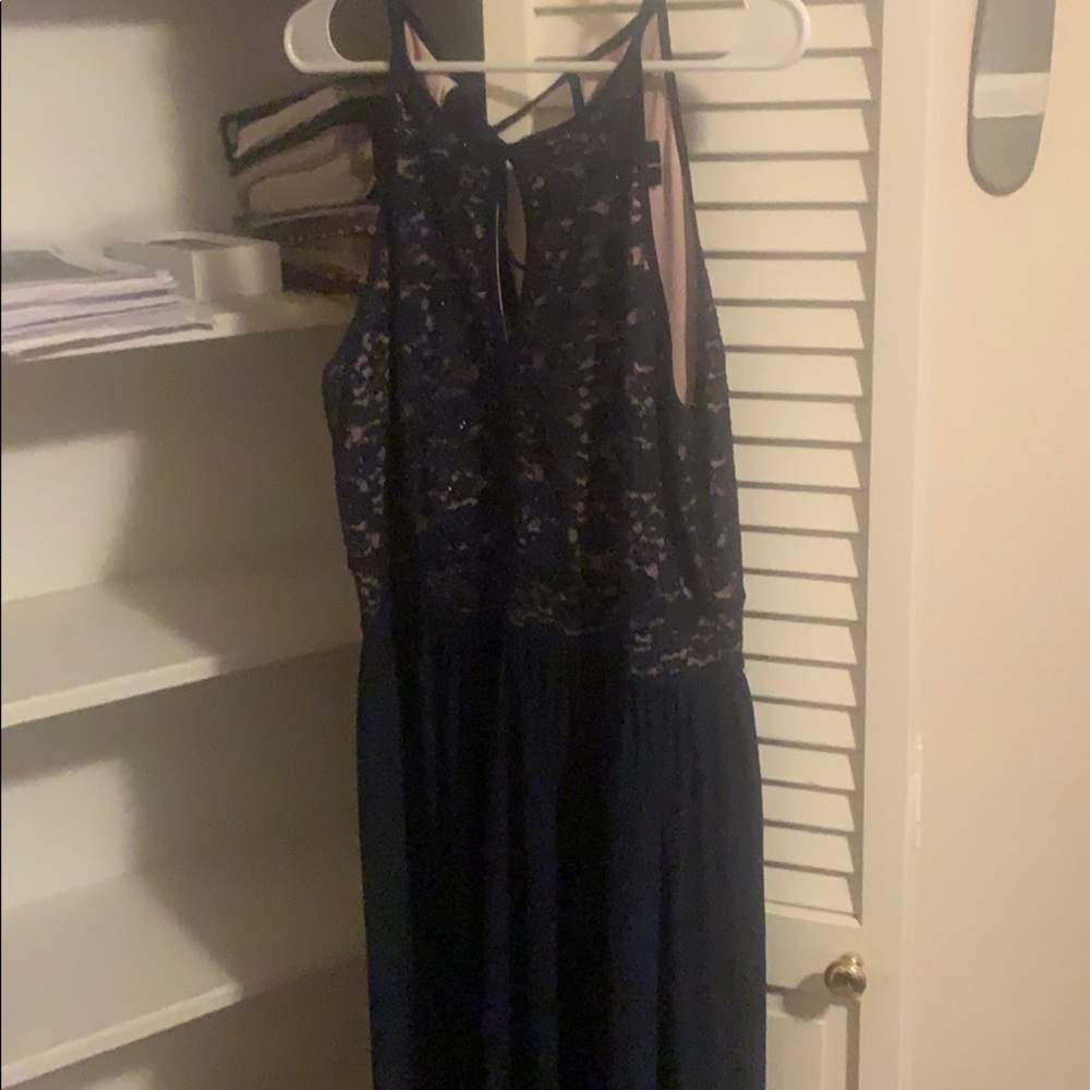 Navy Full length gown